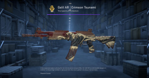 Galil AR | Crimson Tsunami (Minimal Wear) Screenshot