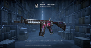M4A4 | Neo-Noir (Battle-Scarred) Screenshot