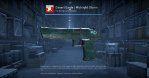 Desert Eagle | Midnight Storm (Field-Tested) Screenshot