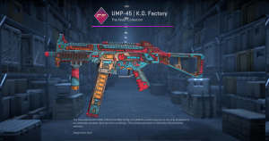 UMP-45 | K.O. Factory (Minimal Wear) Screenshot