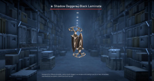 ★ Shadow Daggers | Black Laminate (Field-Tested) Screenshot
