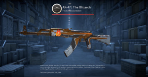 AK-47 | The Oligarch (Battle-Scarred) Screenshot