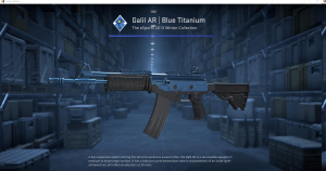 Galil AR | Blue Titanium (Factory New) Screenshot