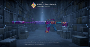 M4A1-S | Party Animal (Minimal Wear) Screenshot
