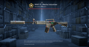 M4A1-S | Mecha Industries (Battle-Scarred) Screenshot