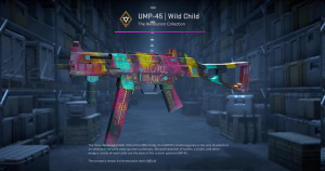 UMP-45 | Wild Child (Field-Tested) Screenshot