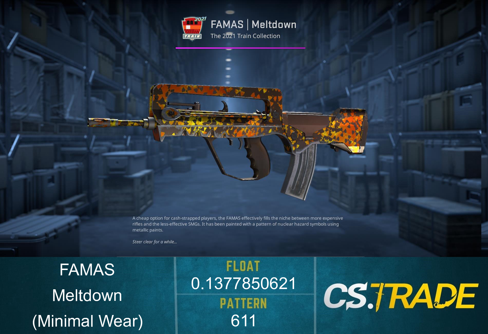 FAMAS | Meltdown (Factory New) Screenshot