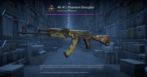 AK-47 | Phantom Disruptor (Battle-Scarred) Screenshot