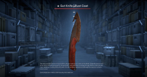 ★ Gut Knife | Rust Coat (Battle-Scarred) Screenshot