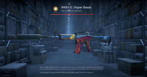 M4A1-S | Hyper Beast (Well-Worn) Screenshot