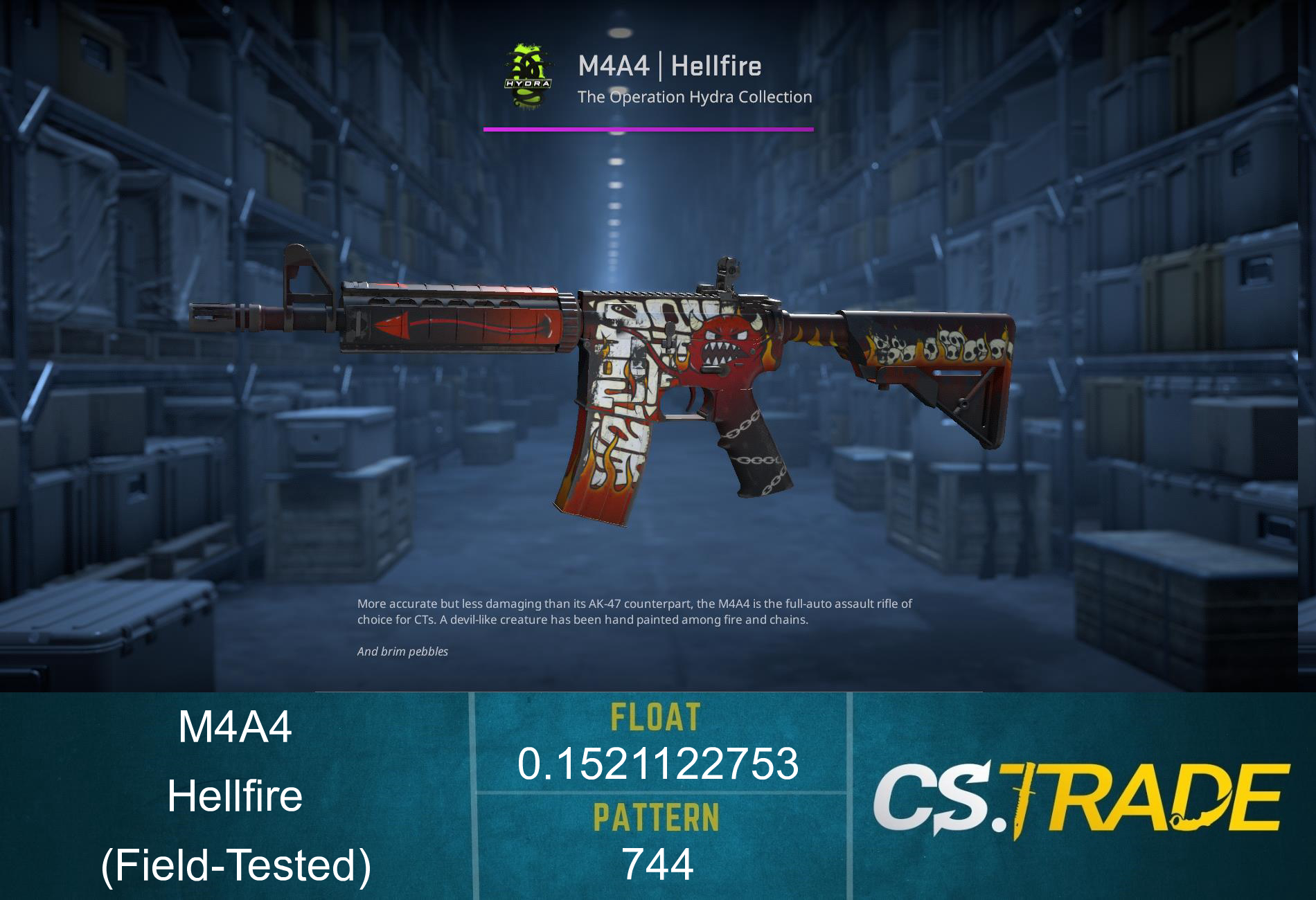 M4A4 | Hellfire (Factory New) Screenshot