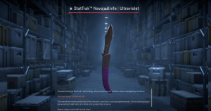 ★ StatTrak™ Navaja Knife | Ultraviolet (Field-Tested) Screenshot