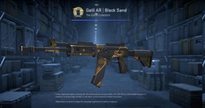 Galil AR | Black Sand (Minimal Wear) Screenshot