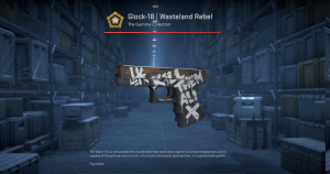 Glock-18 | Wasteland Rebel (Factory New) Screenshot