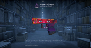 Glock-18 | Vogue (Field-Tested) Screenshot