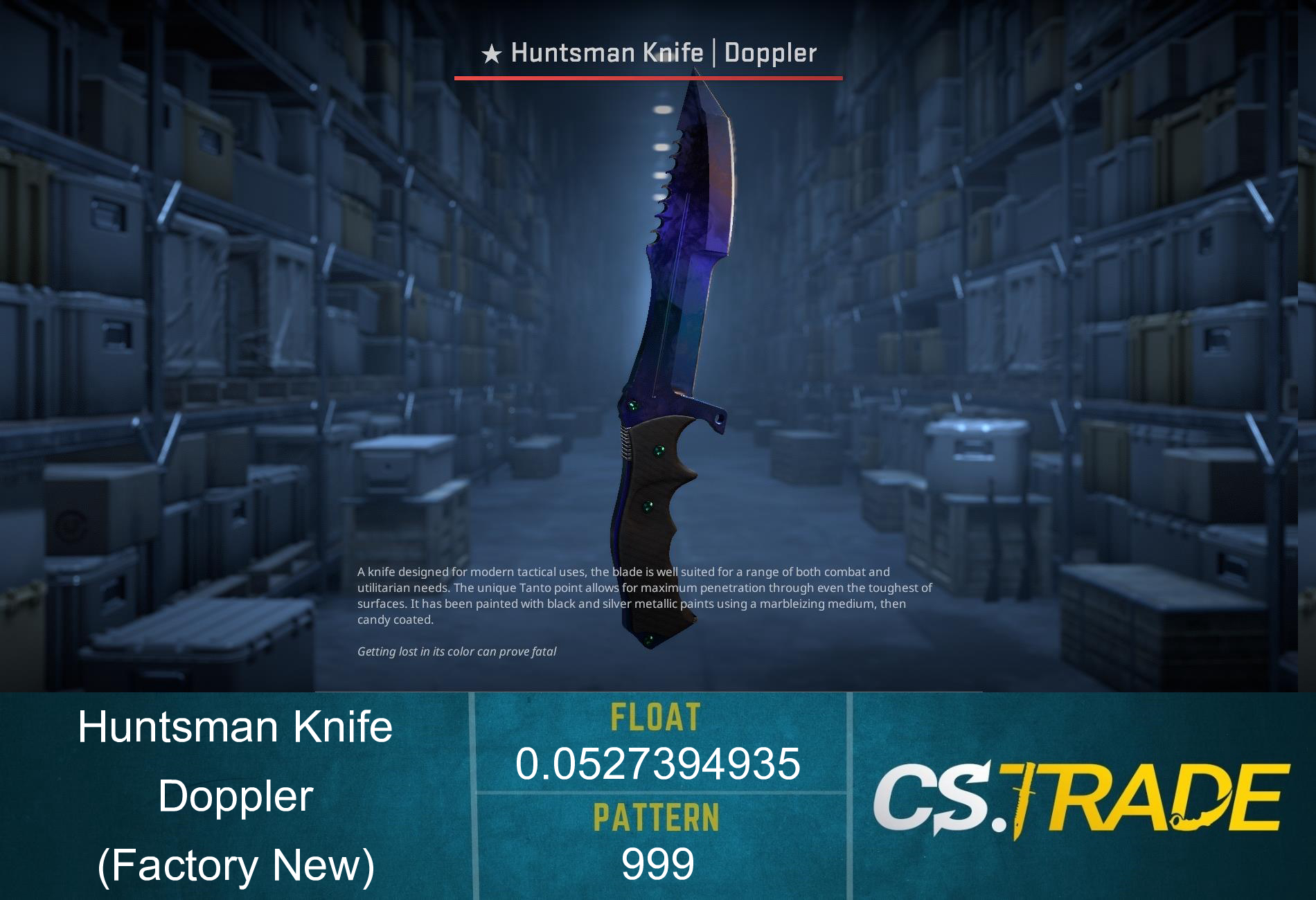★ Huntsman Knife | Doppler (Factory New) Screenshot