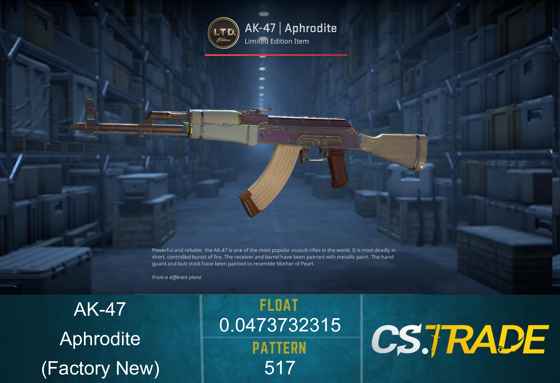 AK-47 | Aphrodite (Factory New) Screenshot