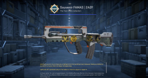 Souvenir FAMAS | 2A2F (Factory New) Screenshot