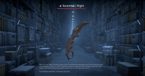 ★ Karambit | Night (Field-Tested) Screenshot