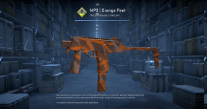 MP9 | Orange Peel (Factory New) Screenshot