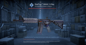 StatTrak™ M4A4 | X-Ray (Field-Tested) Screenshot