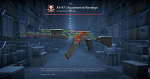 AK-47 | Aquamarine Revenge (Field-Tested) Screenshot
