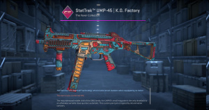 StatTrak™ UMP-45 | K.O. Factory (Field-Tested) Screenshot
