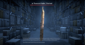 ★ Paracord Knife | Stained (Battle-Scarred) Screenshot
