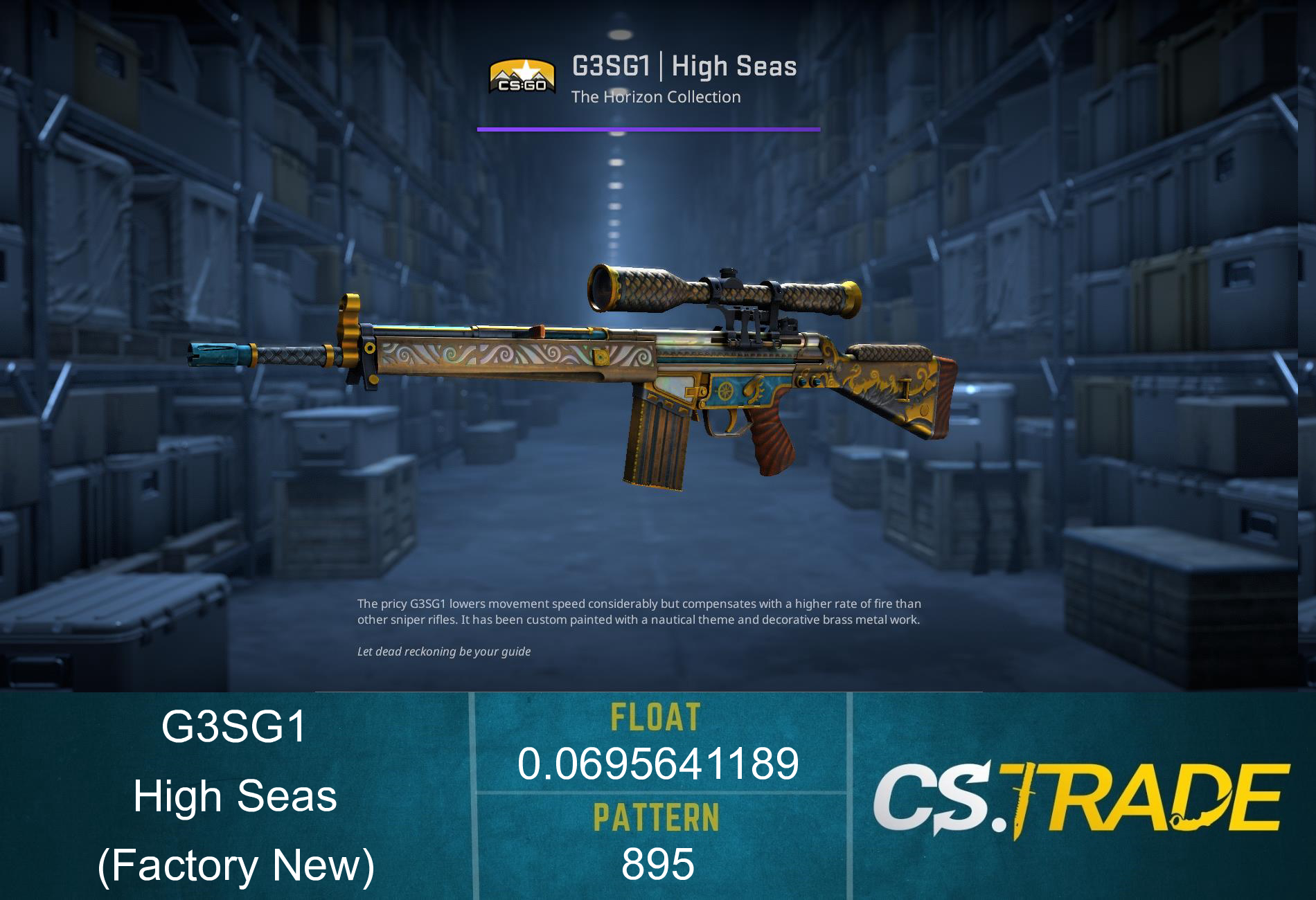 G3SG1 | High Seas (Factory New) Screenshot