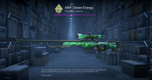 AWP | Green Energy (Minimal Wear) Screenshot