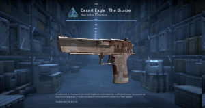 Desert Eagle | The Bronze (Factory New) Screenshot