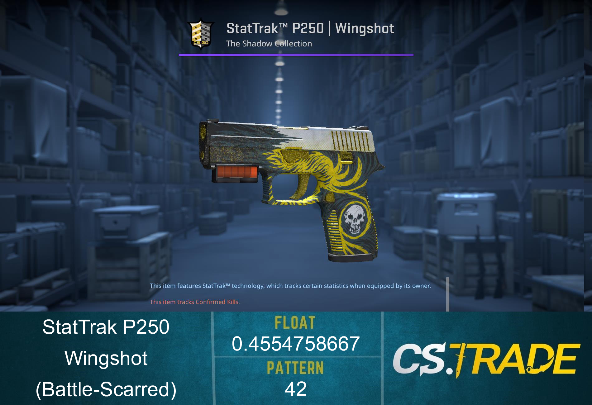 P250 | Wingshot (Battle-Scarred) Screenshot