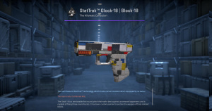 StatTrak™ Glock-18 | Block-18 (Factory New) Screenshot