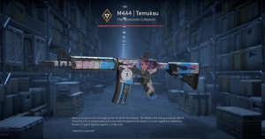 M4A4 | Temukau (Battle-Scarred) Screenshot