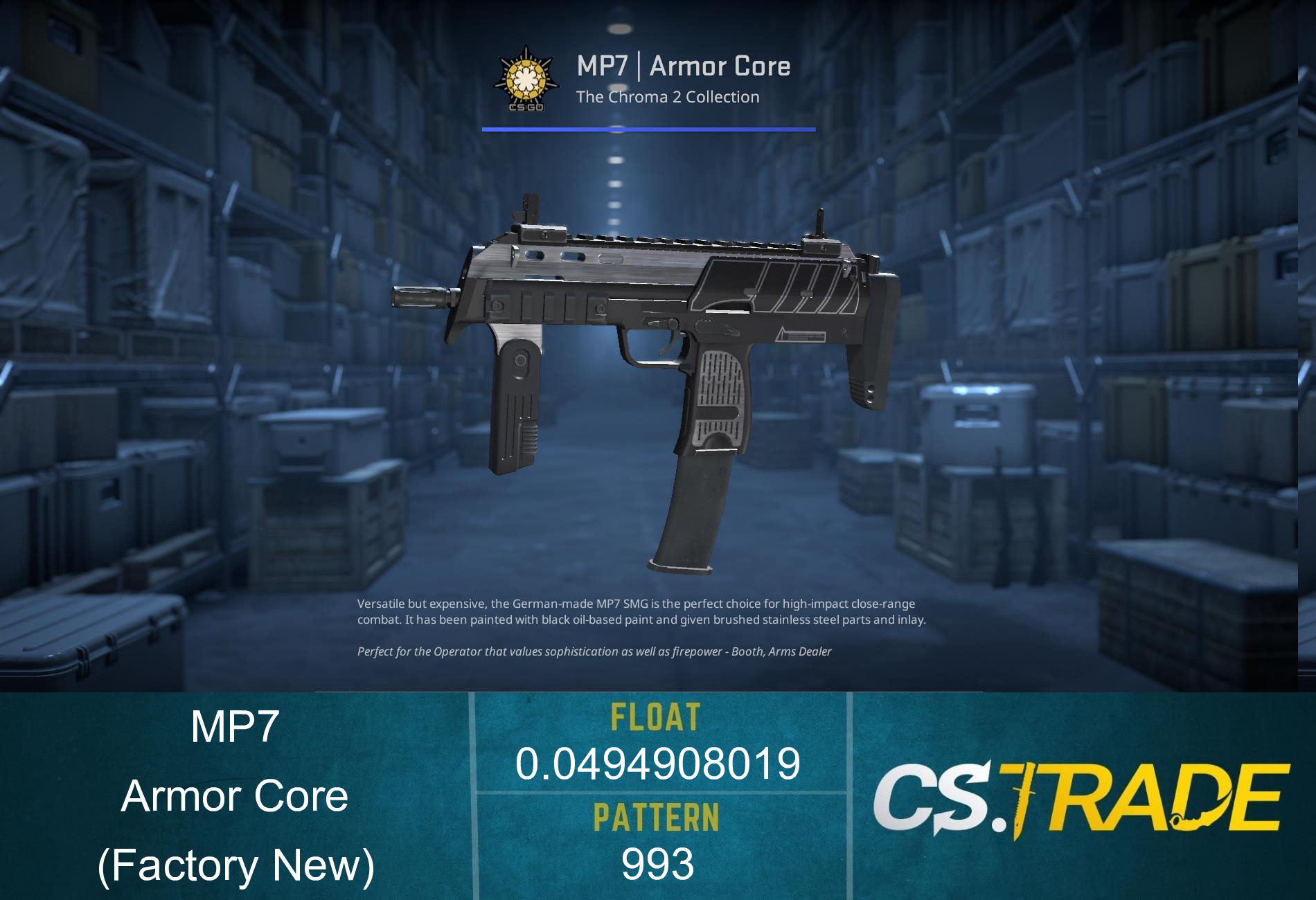 MP7 | Armor Core (Factory New) Screenshot