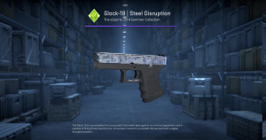Glock-18 | Steel Disruption (Minimal Wear) Screenshot