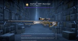 StatTrak™ AWP | Worm God (Minimal Wear) Screenshot