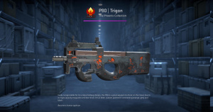 P90 | Trigon (Battle-Scarred) Screenshot