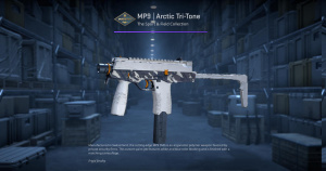 MP9 | Arctic Tri-Tone (Minimal Wear) Screenshot