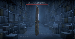 ★ Ursus Knife | Night Stripe (Battle-Scarred) Screenshot