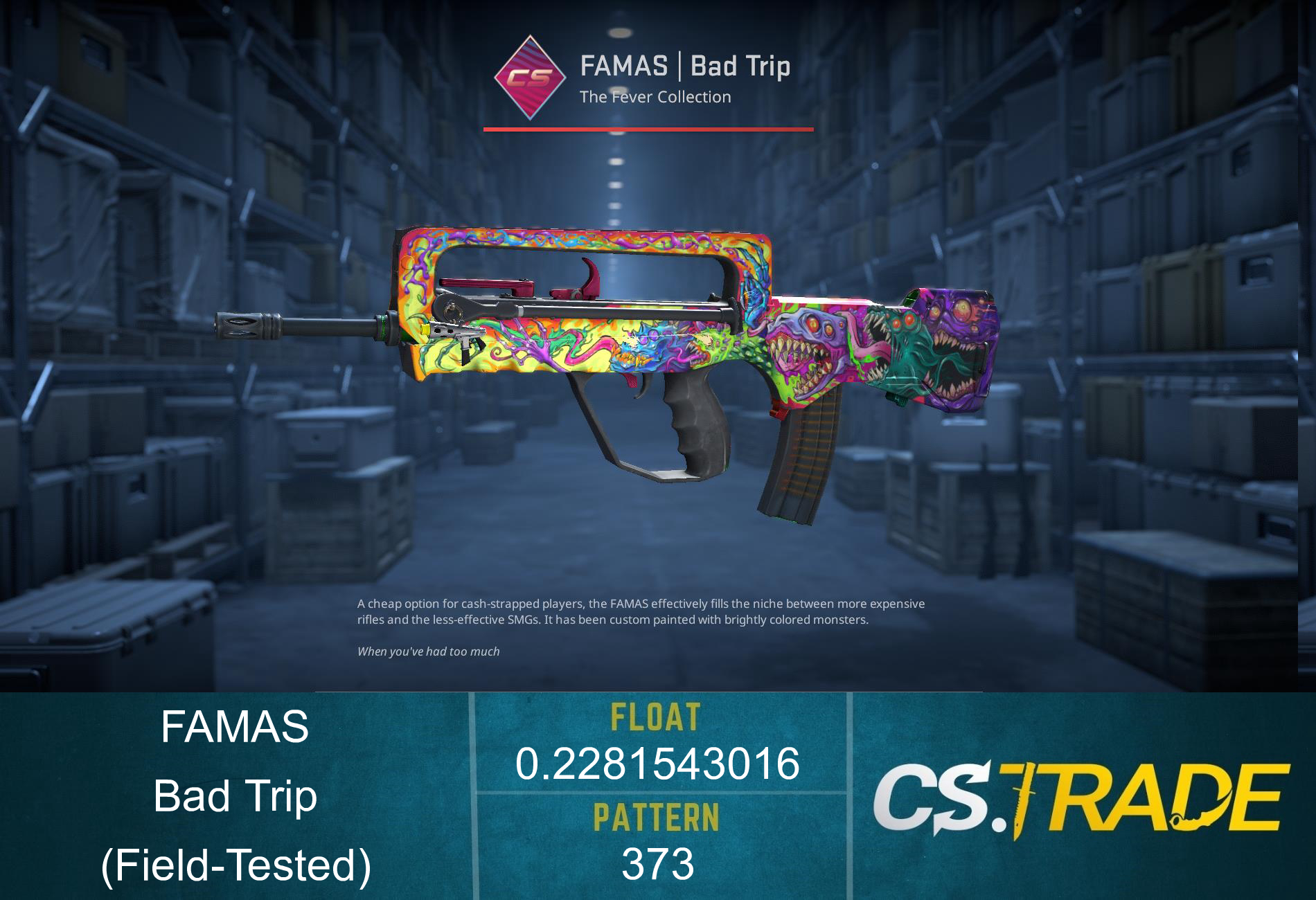 FAMAS | Bad Trip (Field-Tested) Screenshot