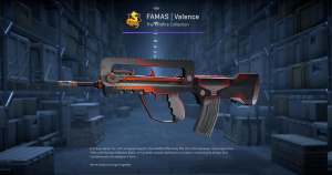 FAMAS | Valence (Field-Tested) Screenshot