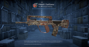 FAMAS | CaliCamo (Minimal Wear) Screenshot