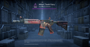 M4A4 | Tooth Fairy (Minimal Wear) Screenshot