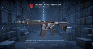 StatTrak™ M4A4 | Magnesium (Minimal Wear) Screenshot