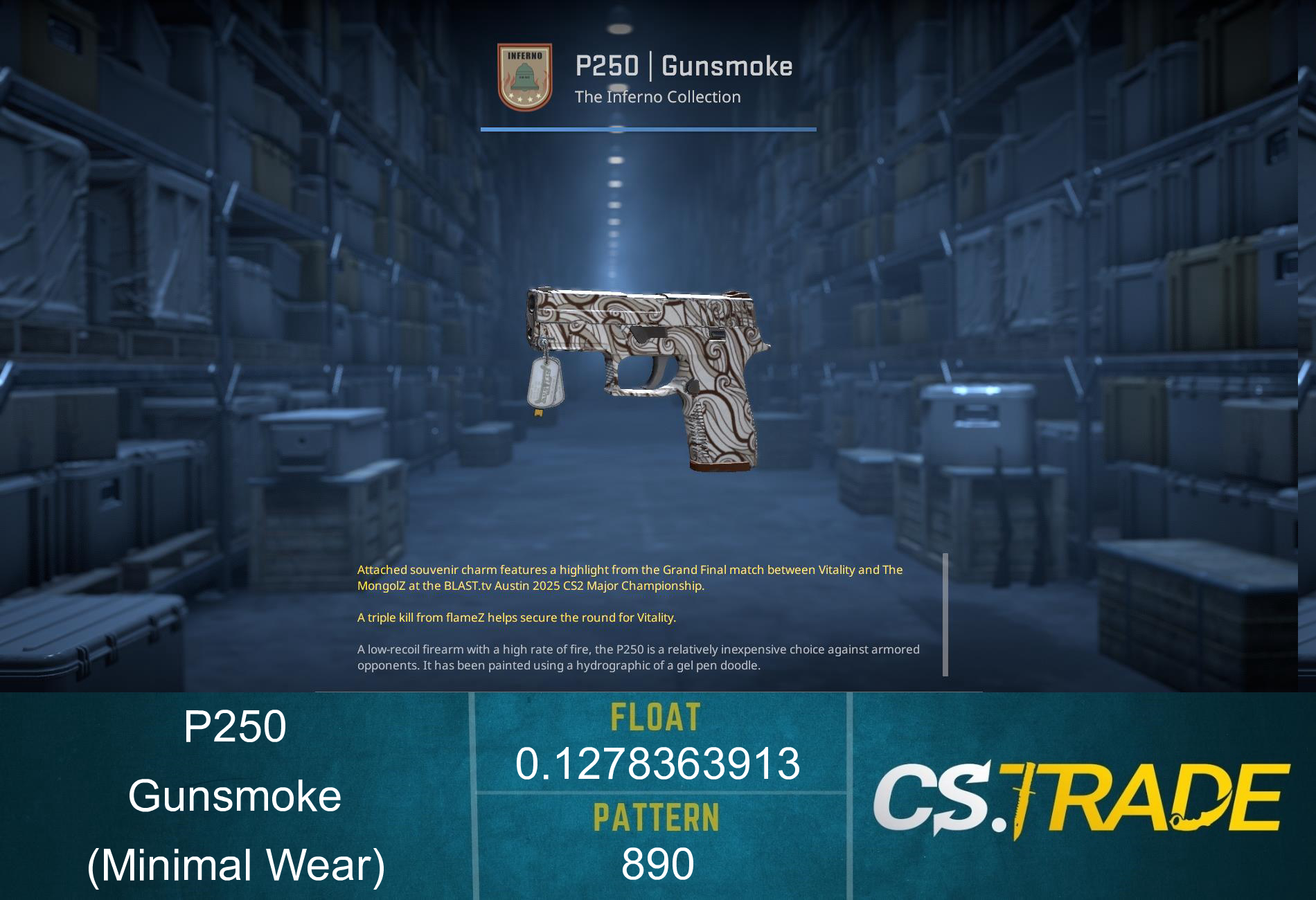 P250 | Gunsmoke (Factory New) Screenshot