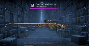 StatTrak™ AWP | Mortis (Factory New) Screenshot