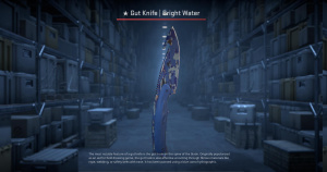 ★ Gut Knife | Bright Water (Field-Tested) Screenshot
