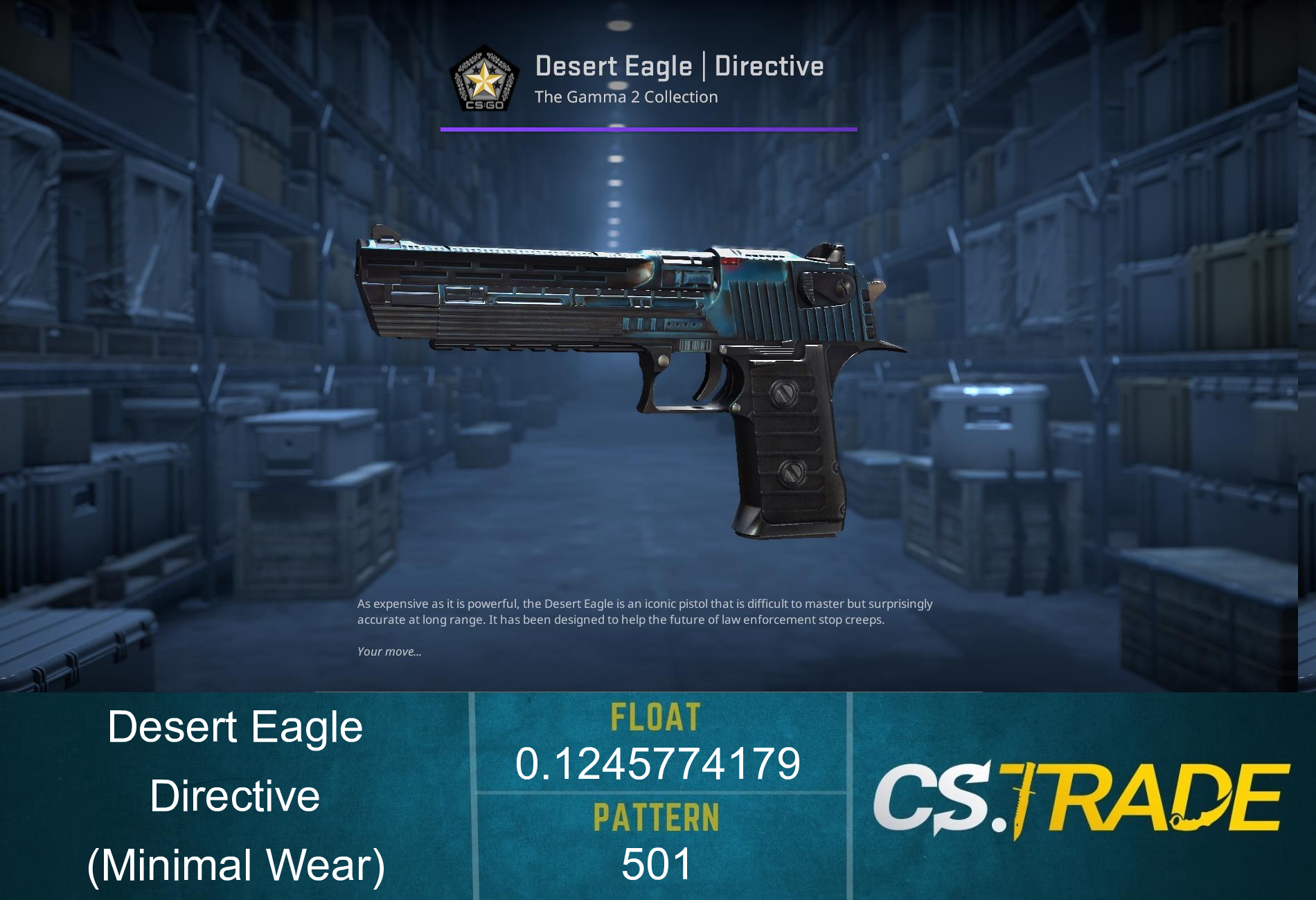 Desert Eagle | Directive (Factory New) Screenshot