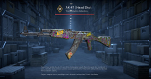AK-47 | Head Shot (Battle-Scarred) Screenshot